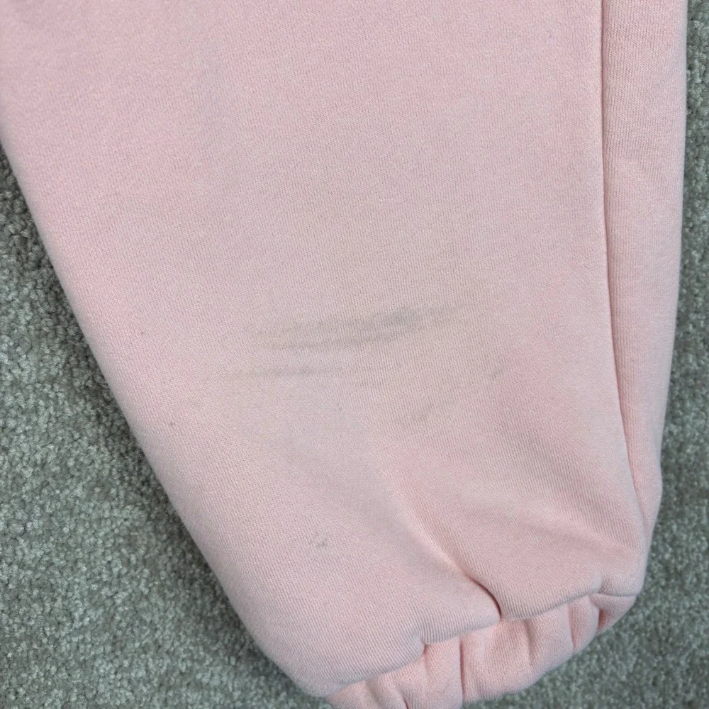 Comfrt Comfy Collection Pastel Pink Fleece Jogger Sweatpants XS